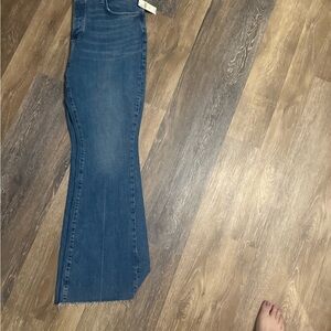 Favorite Daughter Flare Jeans in Deep Blue